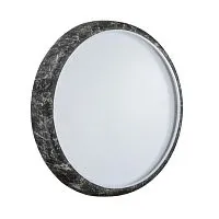 Настенно-потолочный светильник SONEX Mramo black 7639/EL пластик белый 